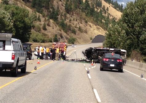 acident at junction of box canyon and hwy 97|UPDATE .